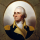 Portrait of George Washington by Rembrandt Peale from the National Portrait Gallery in Washington, D.C.
GraphicaArtis/Getty Images